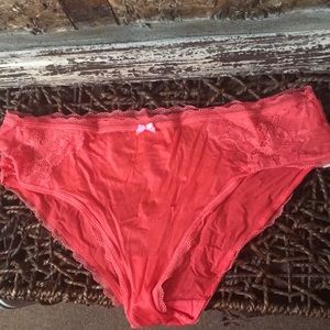 NWT: Victoria’s Secret, L HipHugger Coral Panties